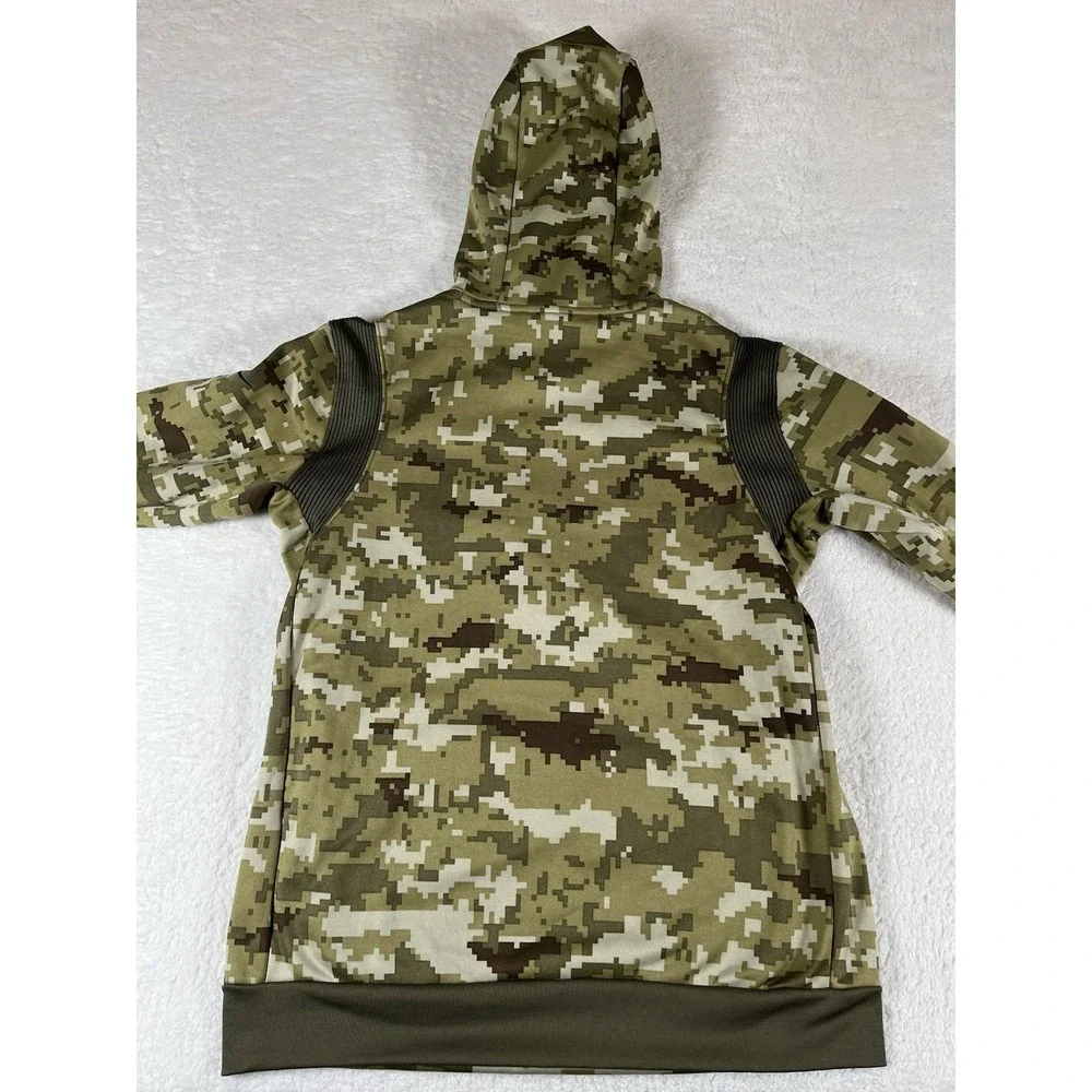 Nike Dri Fit Cleveland Browns Salute to Service Digital Camo Hoodie Men's Sz Med